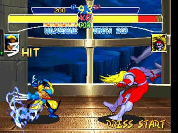 X-Men - Children of the Atom (US) screen shot game playing